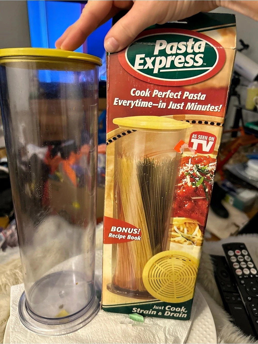 Pasta Express Pasta Cooker with Recipe Book